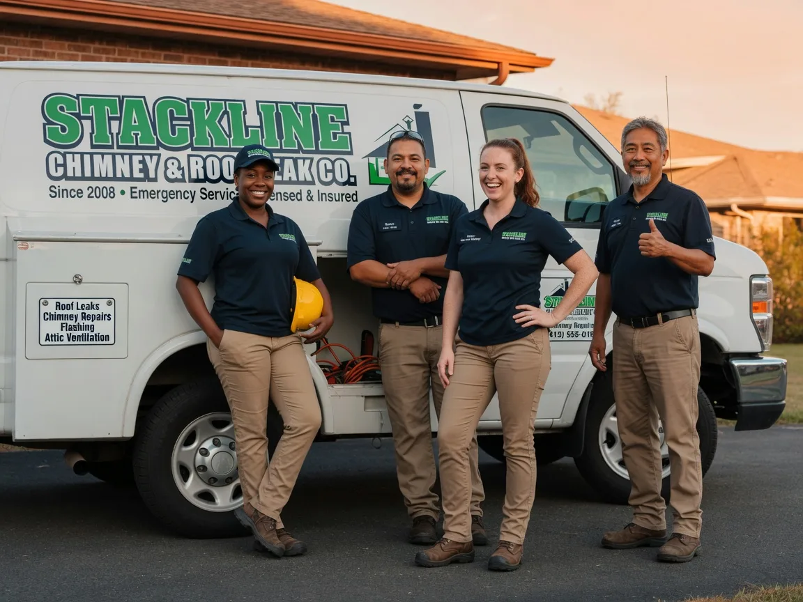 Chimney flashing repair company in Linden, TN